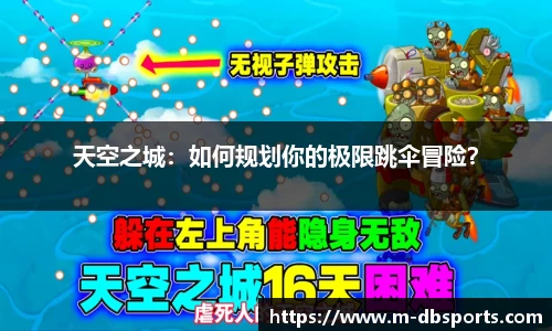 天空之城：如何规划你的极限跳伞冒险？